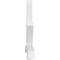 Ekena Millwork Alberta Architectural Grade PVC Gable Bracket, 84"W x 38 1/2"H x 4"D x 4"F, 11/12 Pitch GBP084X39X0404ALB00 - alternate 5